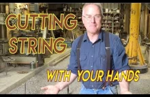 Jak uciąć sznurek gołymi rękami