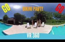 VR 360° Bikini Impreza w basenie
