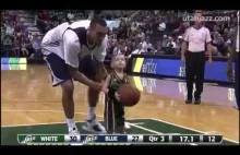 5-letni chłopiec z białaczką zagrał dla Utah Jazz i popisał się wsadem