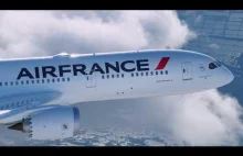 Świetna reklama Air France z Dreamlinerem w roli głównej