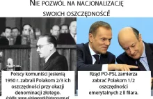 Nie możemy pozwolić na nacjonalizację polskich oszczędności!