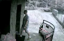 Kradzież w Zakopanem - nagranie z kamery
