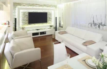 Zobacz 15 pięknych aranżacji salonu z białymi meblami!