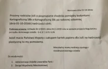 Wywieszają kartkę, bo… dziewczynka maluje kredą po chodniku. „Macie...