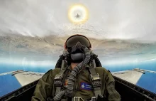 Fotograf dokumentuje swój pierwszy lot F16