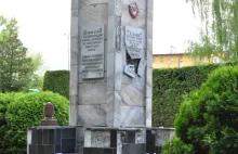 MSZ Rosji oburzone zniszczeniem pomnika Armii Radzieckiej w Raciborzu