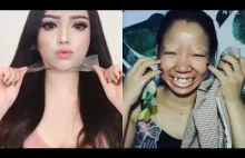 Azjatki zdejmują swoje "maski"