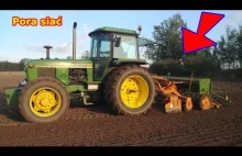 Siew pszenżyta | Osuszanie pola | john deere...