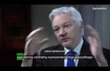 Julian Assange: Hillary jest trybikiem układu