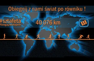 Razem z wykopowiczami przebiegliśmy Równik, czyli 40 076 km!