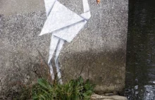Origami Banksy - czy to początek nowej serii?