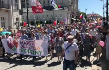 Tysiące ludzi na Marszu dla Życia i Rodziny w Warszawie, tak jest dziś w całej..