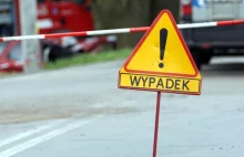 PILNE ! Wypadek na autostradzie A4. Płonie Polski Bus
