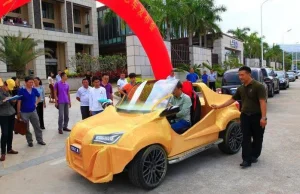 Samochód wydrukowany przy pomocy drukarki 3D