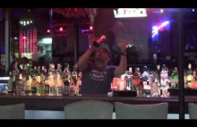 Barman show in Sunnny Beach