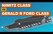 Nimitz Class vs Gerald R Ford Class - Czym się różnią, nowy vs stary.