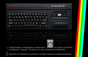 Rok 2017, sklep daje jako nagrodę ZX Spectrum xD