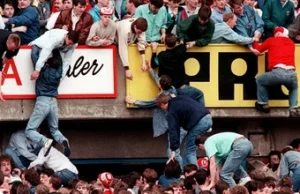 Tragedie na stadionach piłkarskich