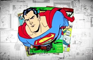 Dwuminutowa animacja przedstawiająca 75 lat historii postaci Supermana.