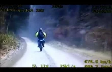 Nagranie z pościgu w którym zginął motocyklista