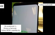 Ekrany w Samsung Galaxy S8/S8+ niestety się wypalają ... Zła wiadomość :(