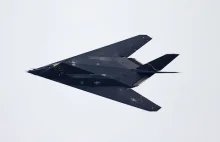 F-117 na pokazach lotniczych w RAF Fairford