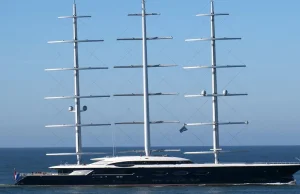 Black Pearl (Y712) - największy prywatny jacht żaglowy