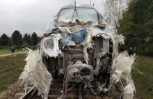 Wypadek w Schodni pod Ozimkiem. Pociąg Pendolino zderzył się z ciężarówką