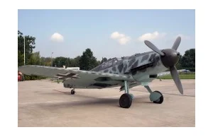 Messerschmitt Bf.109 G6 w Muzeum Lotnictwa - Lotnicza Polska