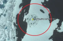 Dziwna owalna konstrukcja na Antarktydzie. Czy to ludzie ją stworzyli?
