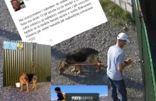 Znany ultramaratończyk przywiązał swojego psa do bramy w największy upał