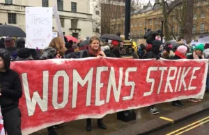 Kobiety demonstrują w Londynie •