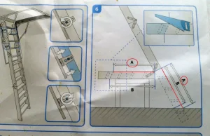 RADEX - fatalny w skutkach bład w instrukcji montażu schodów strychowych