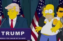 Twórcy serialu Simpsonowie widzieli Trumpa jako prezydenta już 16 lat temu