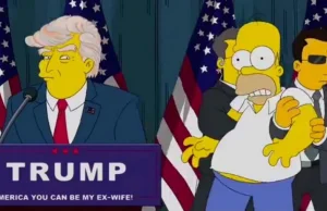 Twórcy serialu Simpsonowie widzieli Trumpa jako prezydenta już 16 lat temu