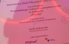 B-klasowy klub wyróżniony w konkursie Startup!