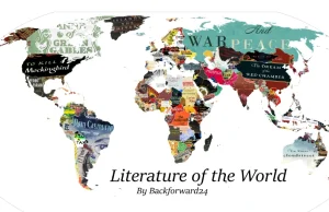 Literacka mapa świata - gdy chcemy sięgnąć po coś bardziej klasycznego niż „Kod…