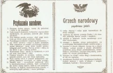 Przykazania i grzechy narodowe - dekalog