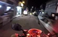 Pościg motocyklem