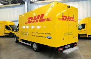 Niemieccy kurierzy DHL przesiadają się na elektryczne Fordy Transity!