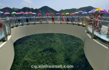 Jedna z najnowszych atrakcji turystycznych w Chinach