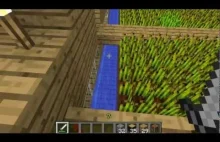 (Pół)Automatyczna Farma Zboża - Minecraft