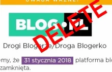 Masakra polskich blogerów - zamykają blox lite i blog.pl