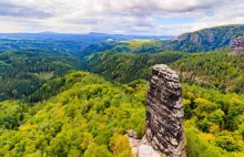 Czechy - atrakcje przyrodnicze: Skalne Miasta Czech, góry