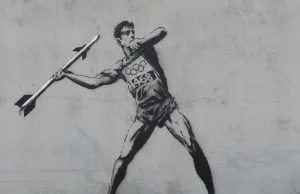 Chcą usunąć przed olimpiadą graffiti Banksy`ego