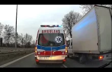 Nietypowa interwencja ambulansu