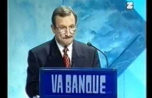 Pierwszy odcinek teleturnieju "Va Banque" - 1 marca 1996 r.