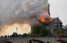 Pożar Notre Dame de Paris: Europa płacze - w Kijowie u Poroszenki rechoczą