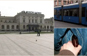 Pasażerowie tramwaju rzucili się na kieszonkowca, turysta odzyskał portfel.