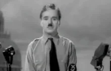Przemówienie dyktatora z filmu Chaplina "The Great Dictator" z 1940r.[ENG]